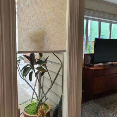 Linen Light flitering Roller Blind